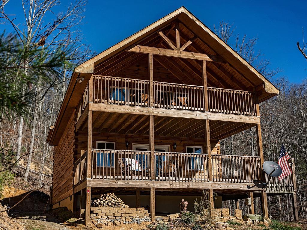 Hotel Log Cabin In Smoky Mountains Sevierville Exterior foto