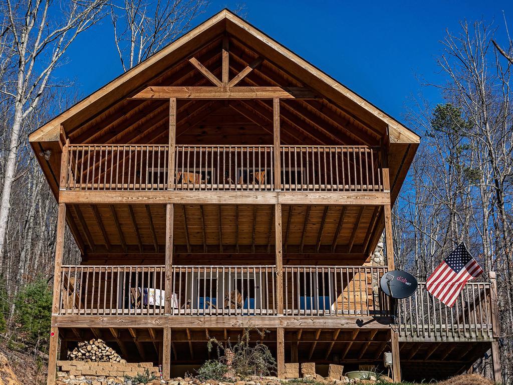 Hotel Log Cabin In Smoky Mountains Sevierville Exterior foto