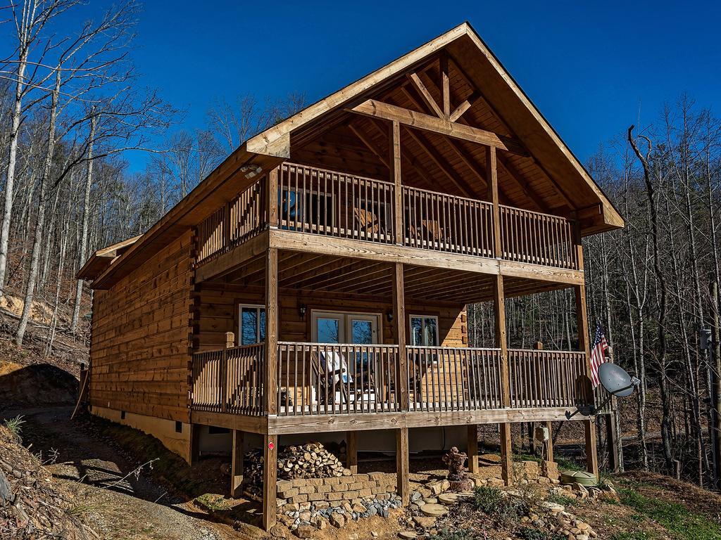 Hotel Log Cabin In Smoky Mountains Sevierville Exterior foto