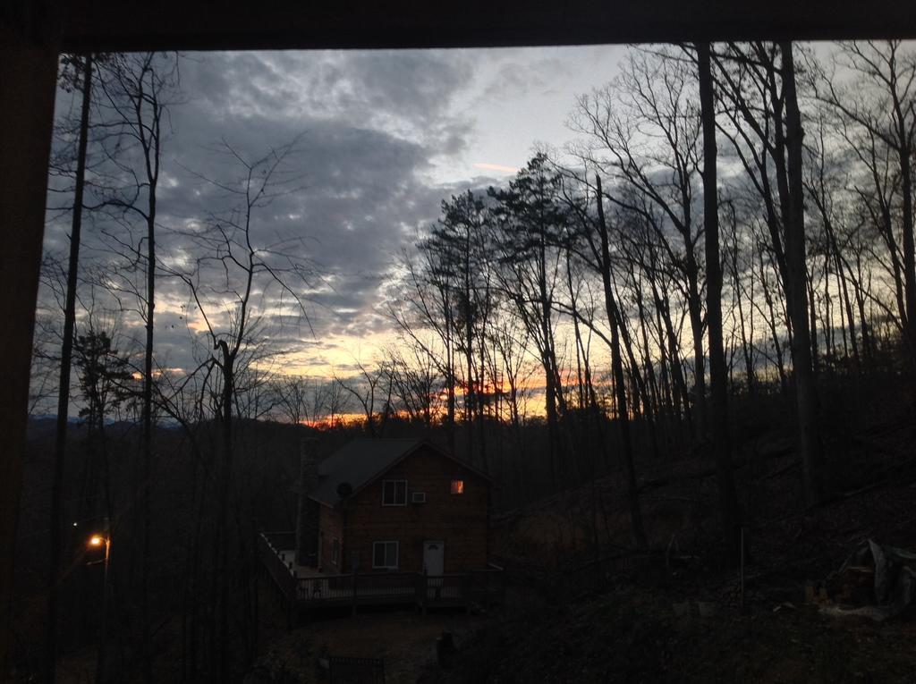 Hotel Log Cabin In Smoky Mountains Sevierville Exterior foto