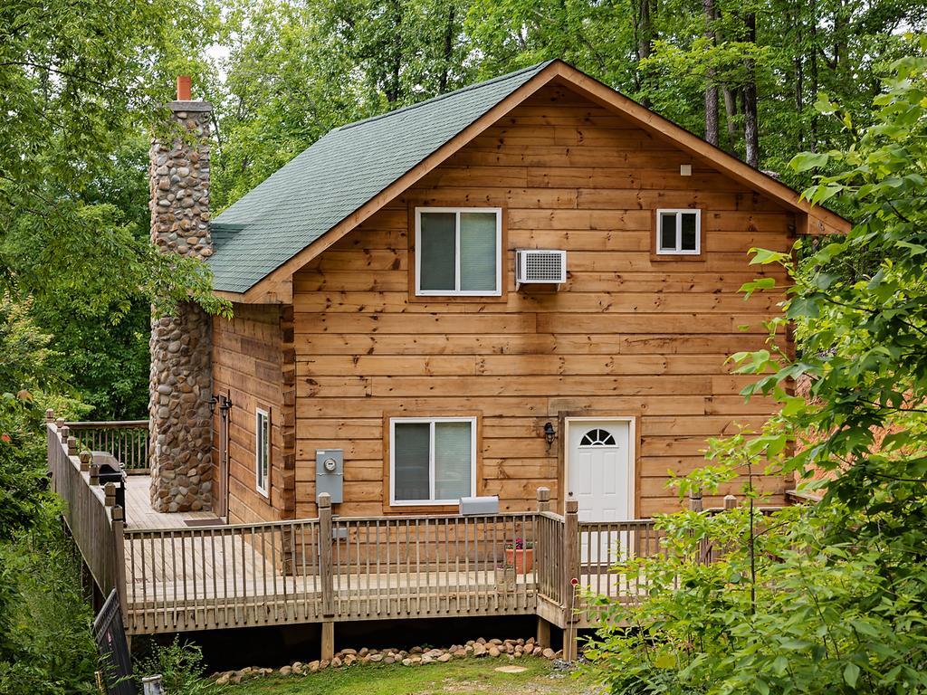 Hotel Log Cabin In Smoky Mountains Sevierville Exterior foto