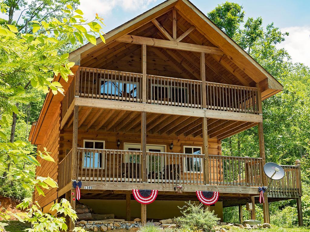 Hotel Log Cabin In Smoky Mountains Sevierville Exterior foto